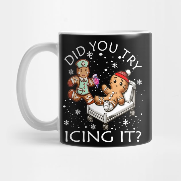 Did You Try Icing It? Funny Nurse Christmas Shirt by AlmaDesigns